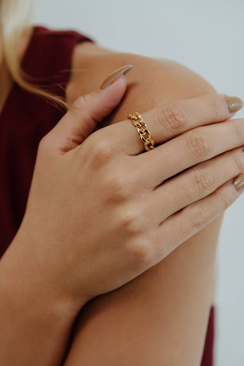 Chain Ring - Gold