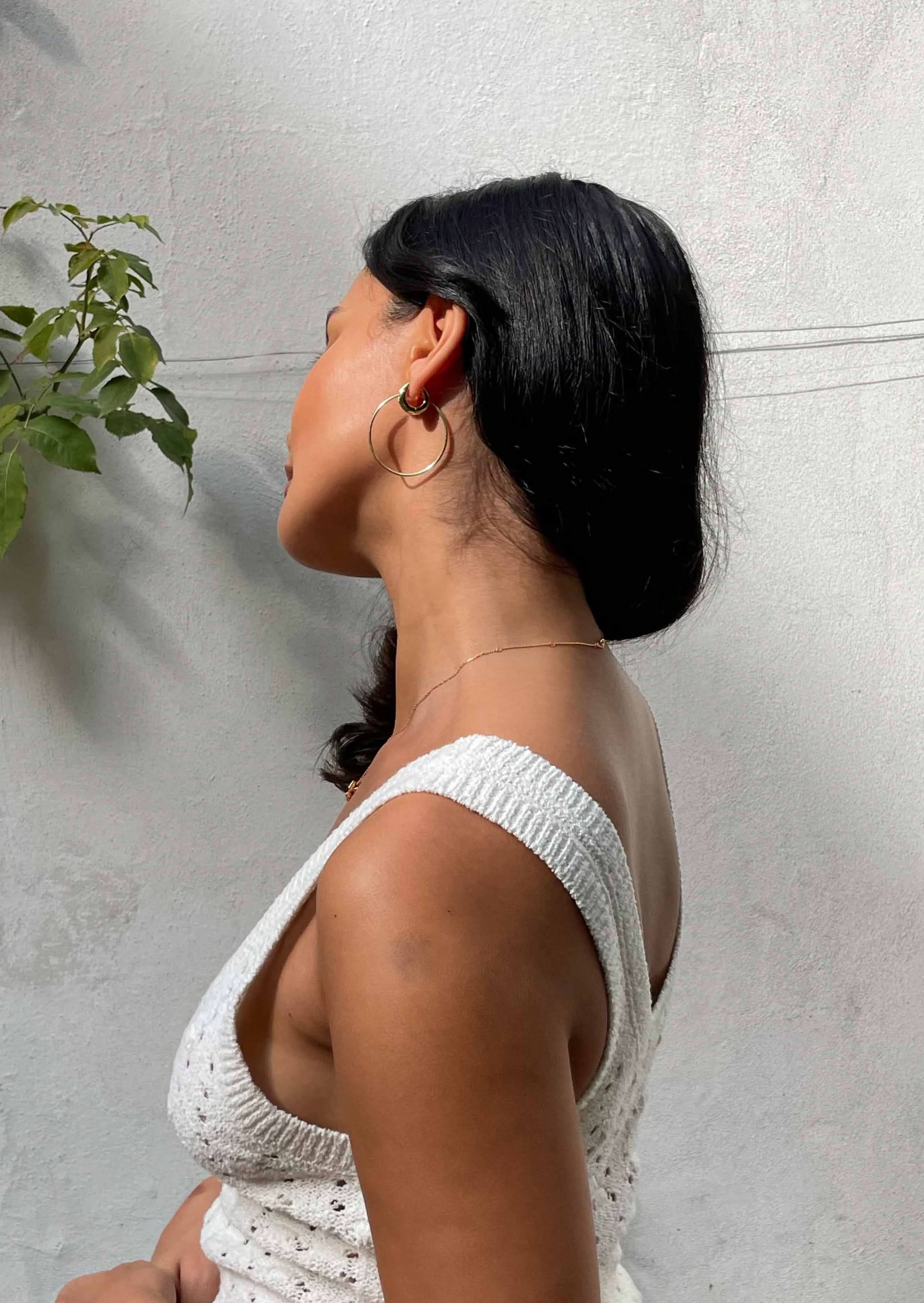 Flynn Hoops - Gold