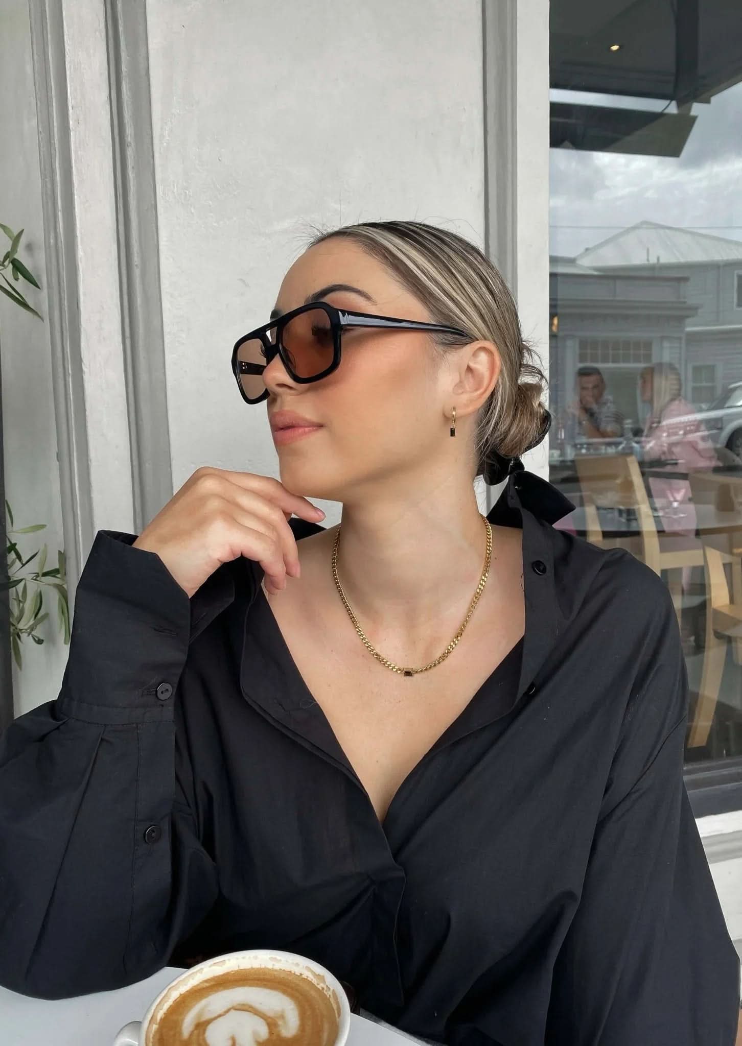 Noctura Earrings – Black Onyx