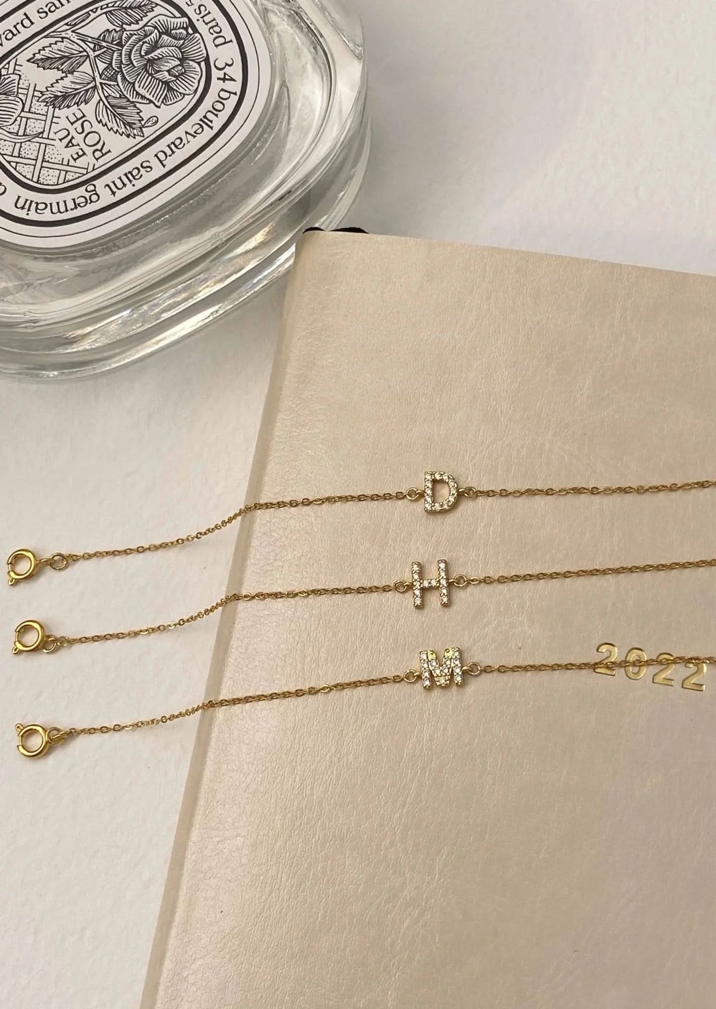 Lima Initial Bracelet